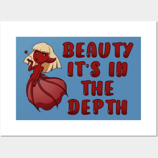 Weirdmaids - beauty in the depth Posters and Art